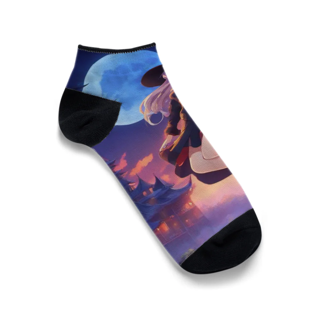 Enigma_Whispererの魔女っ娘 Ankle Socks