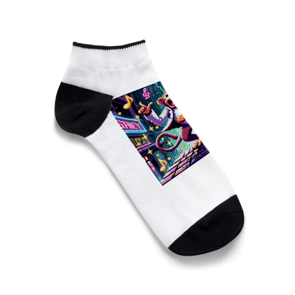 active-msk2のアンダーグラウンドモンキービート Ankle Socks