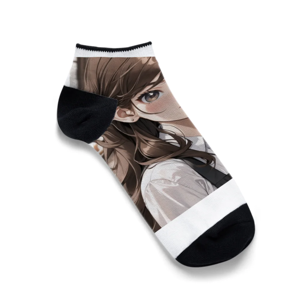 sgt-chikaraのバリスタ見習いの女の子 Ankle Socks