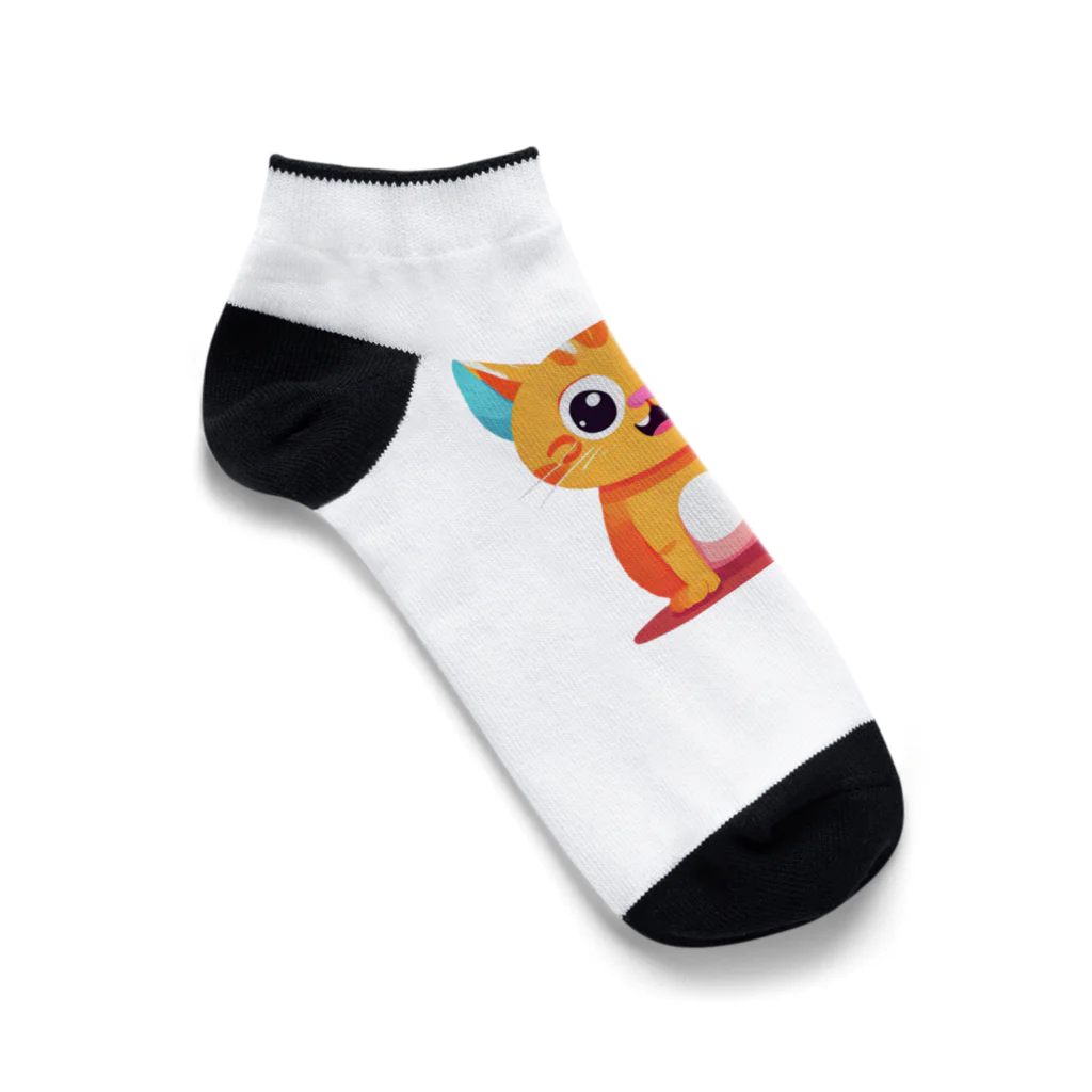 じゅんじゅんのかわ猫(*ΦωΦ*) Ankle Socks