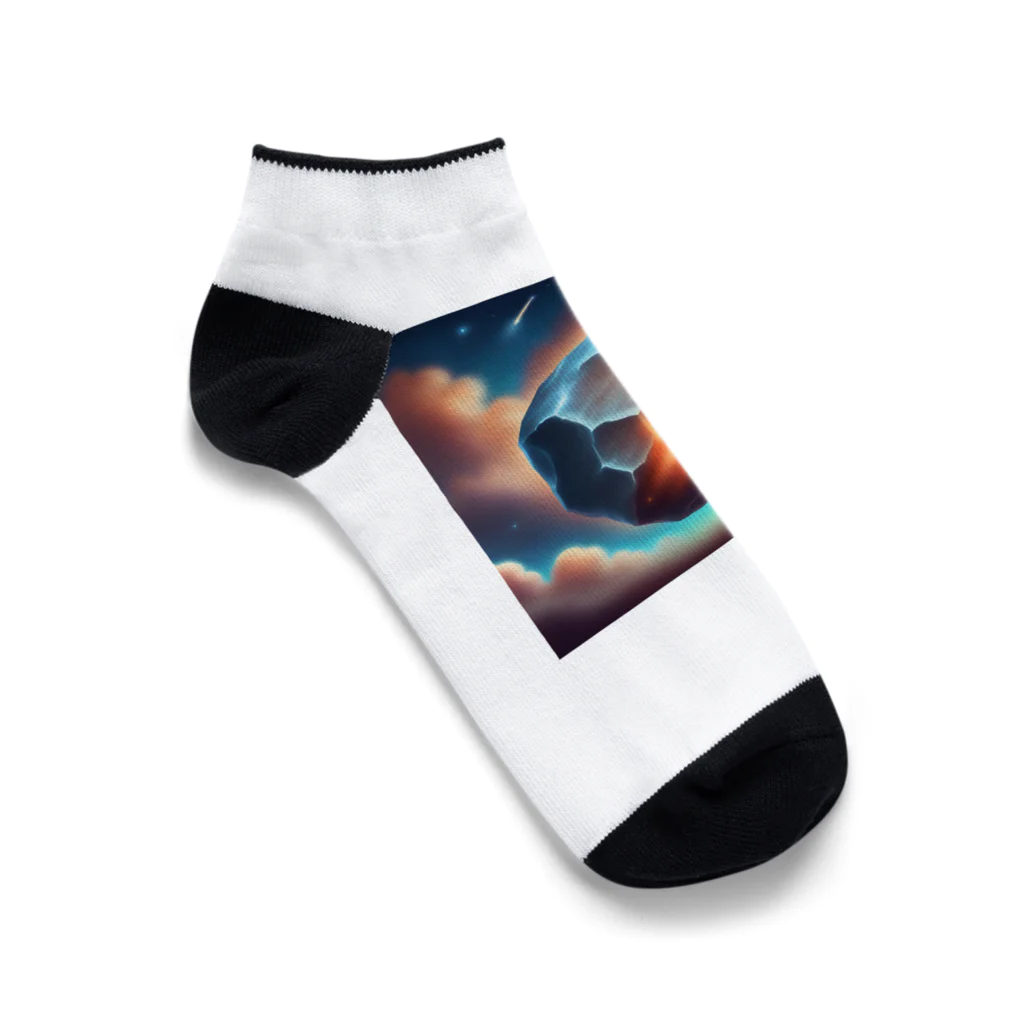 ZZRR12の巨大隕石 Ankle Socks