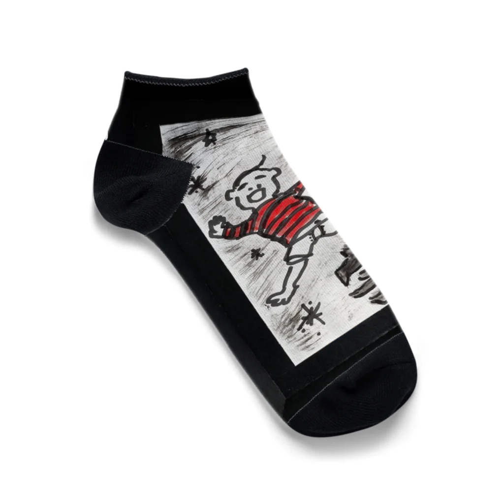 maguro8xpのmaguro  無我 Ankle Socks