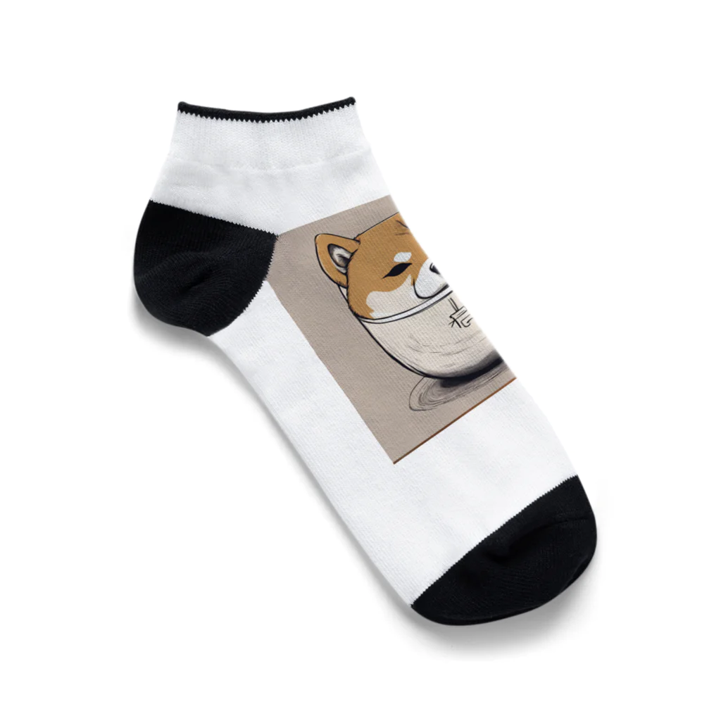 규리shopの柴マグ Ankle Socks