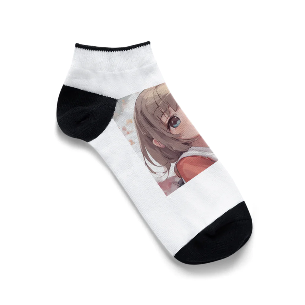 coco1739の可愛い女の子イラストグッズ Ankle Socks