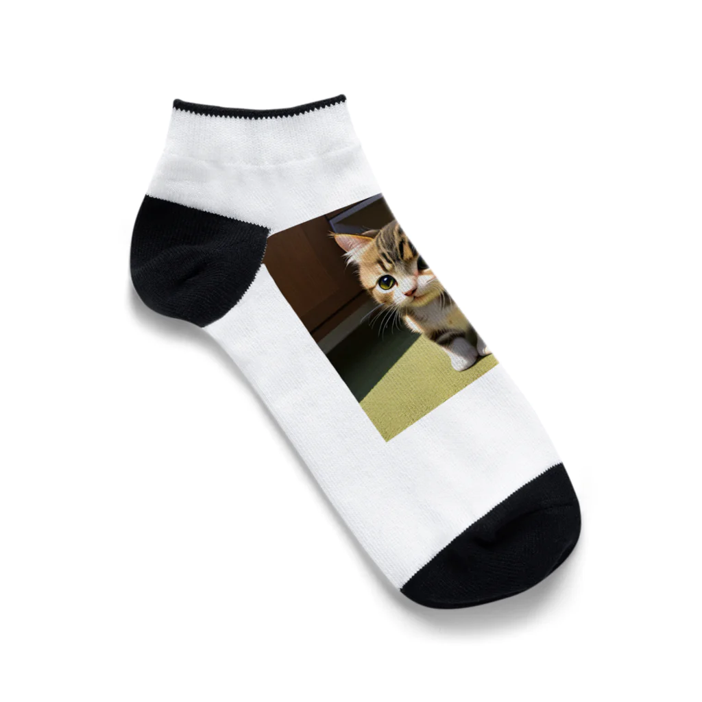 anagram12の子猫 Ankle Socks