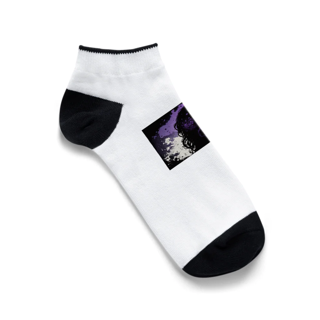 Hilariの煙の少女 Ankle Socks