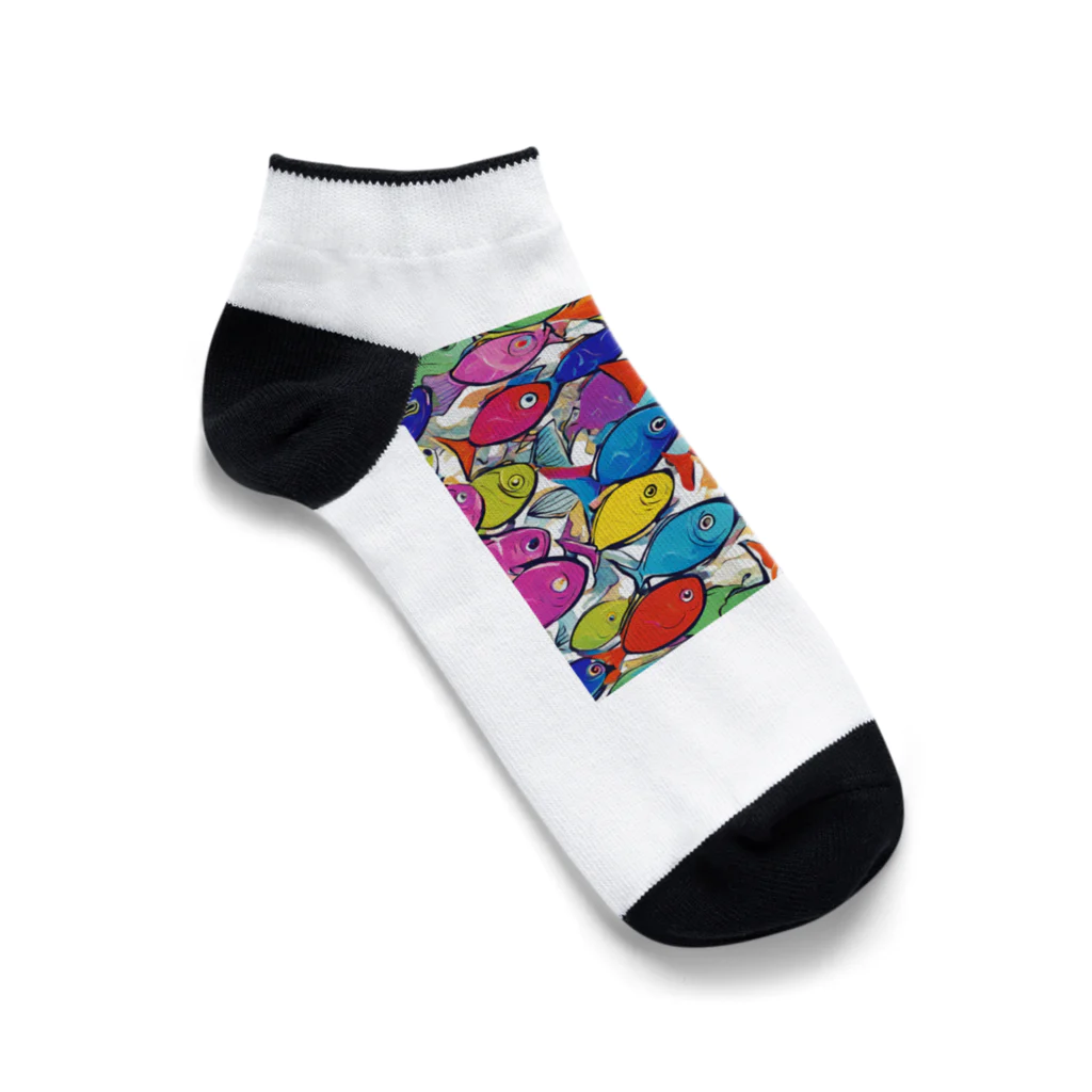 D-JOYのcolorful "sakana" Ankle Socks