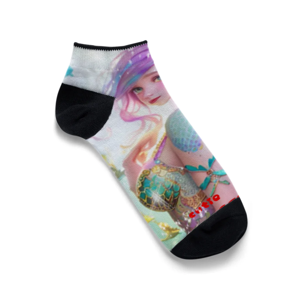 💖宇宙整体♪🌈♪こころからだチャンネル♪💖のcutie  mermaid  REINA Ankle Socks
