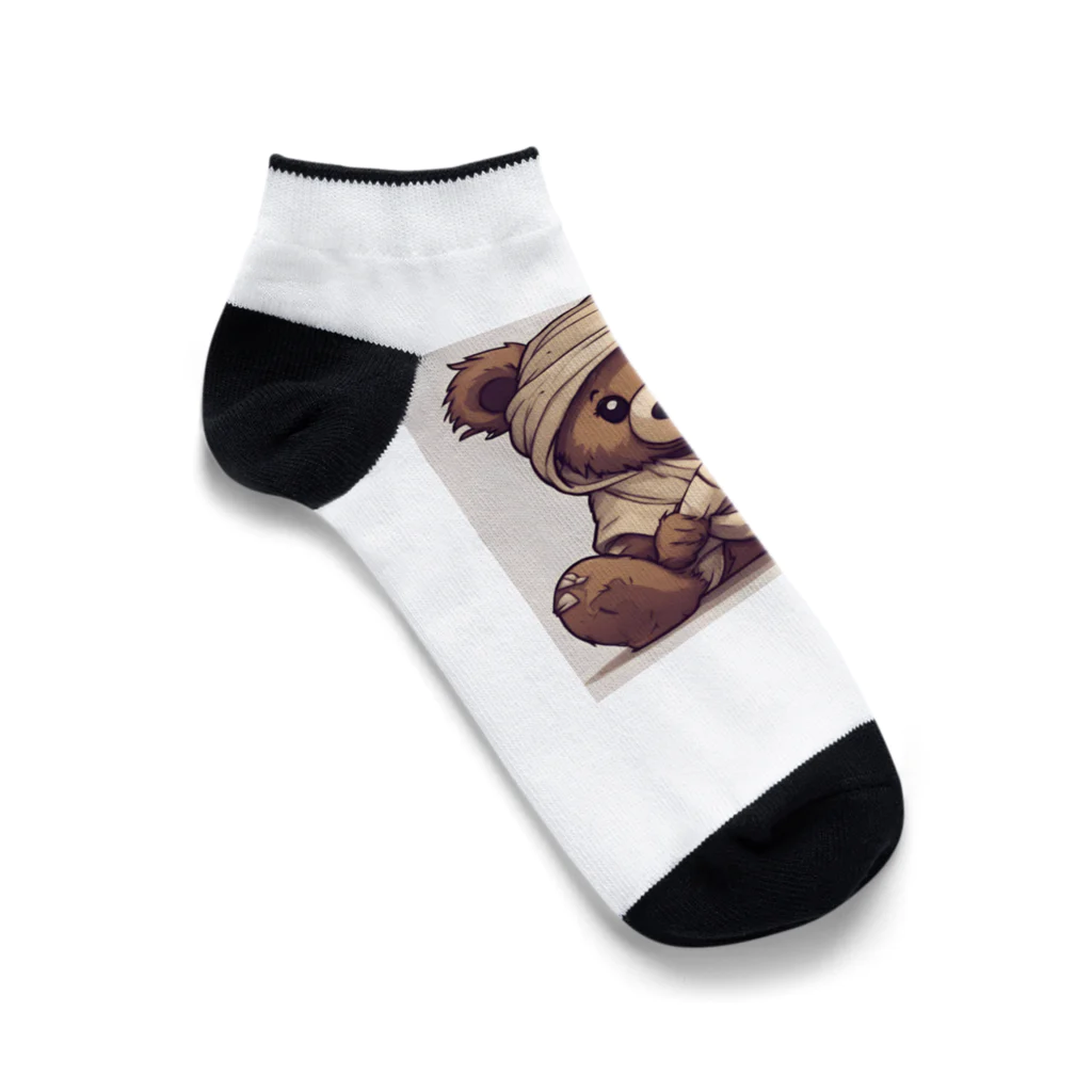 angelのミイラクマさん Ankle Socks