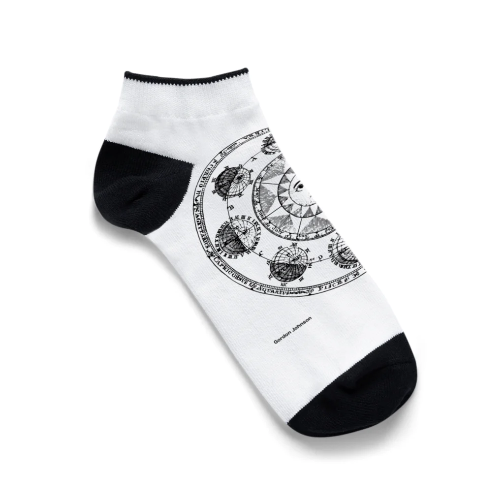 Decor&LuxuryVenusの愛の魔法星座 Ankle Socks