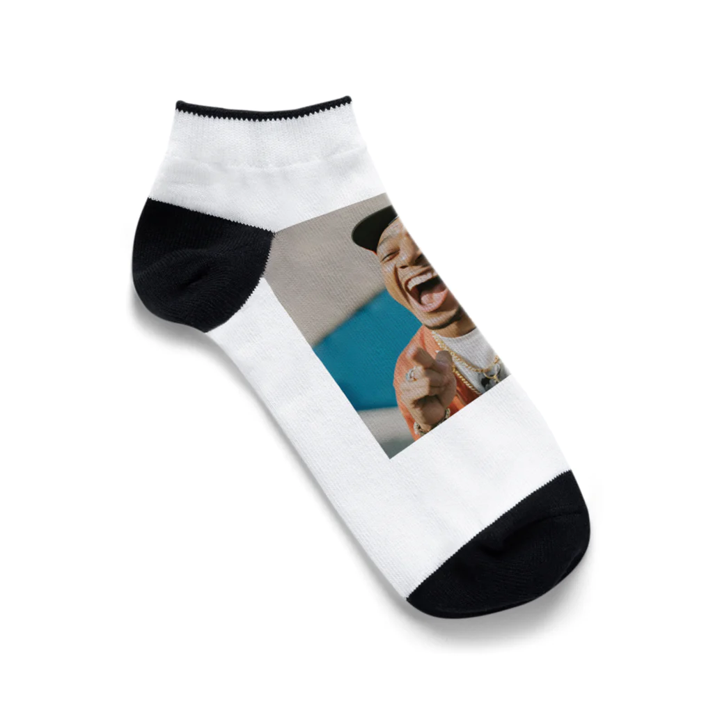 aaaatuのラッパー Ankle Socks