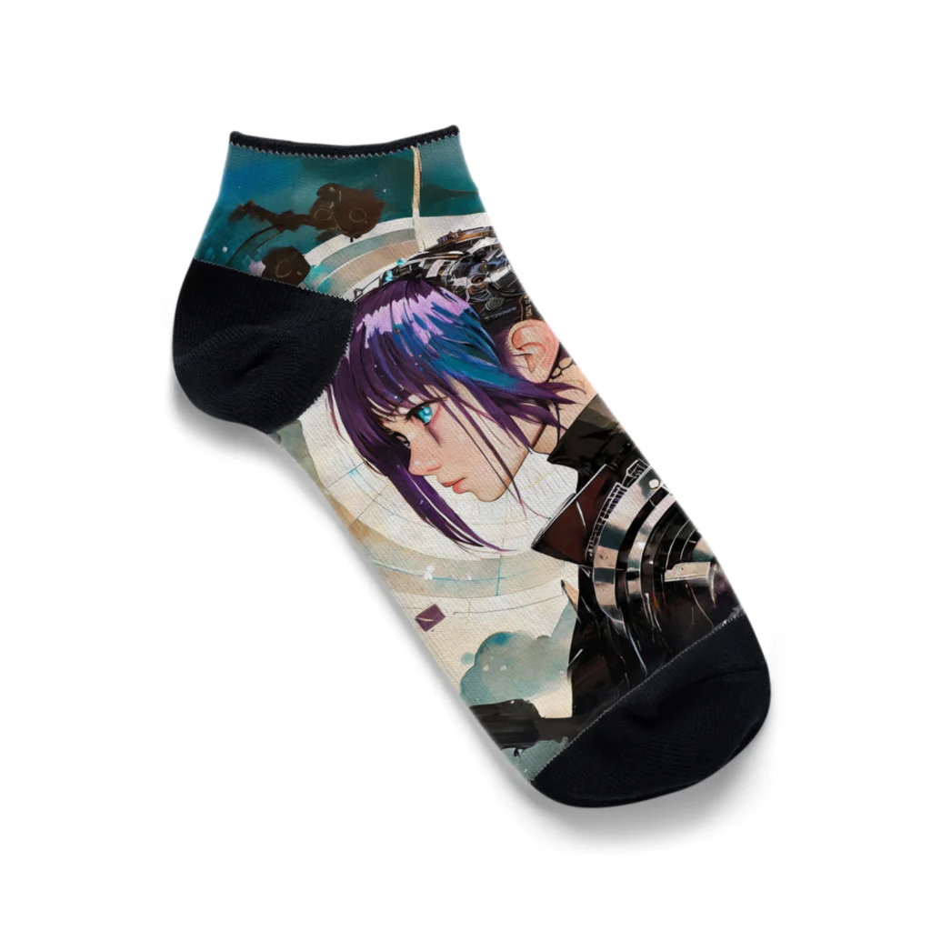 gurio318の少女レプリカント Ankle Socks