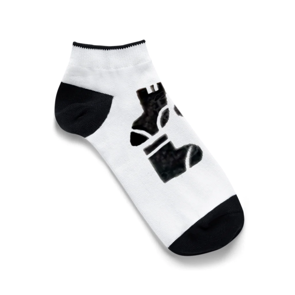 ツメサキの世界のくつした Ankle Socks