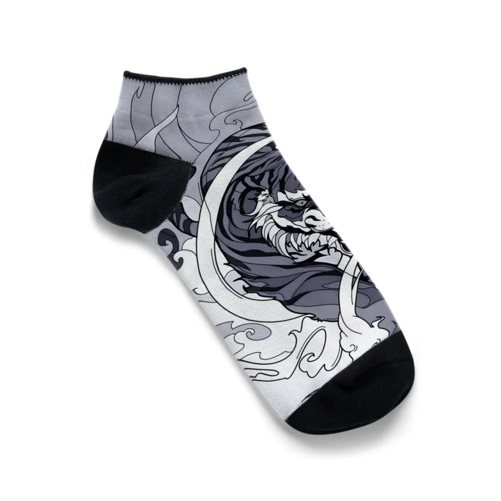 Moichi Designs Shop-2023の神虎 Ankle Socks