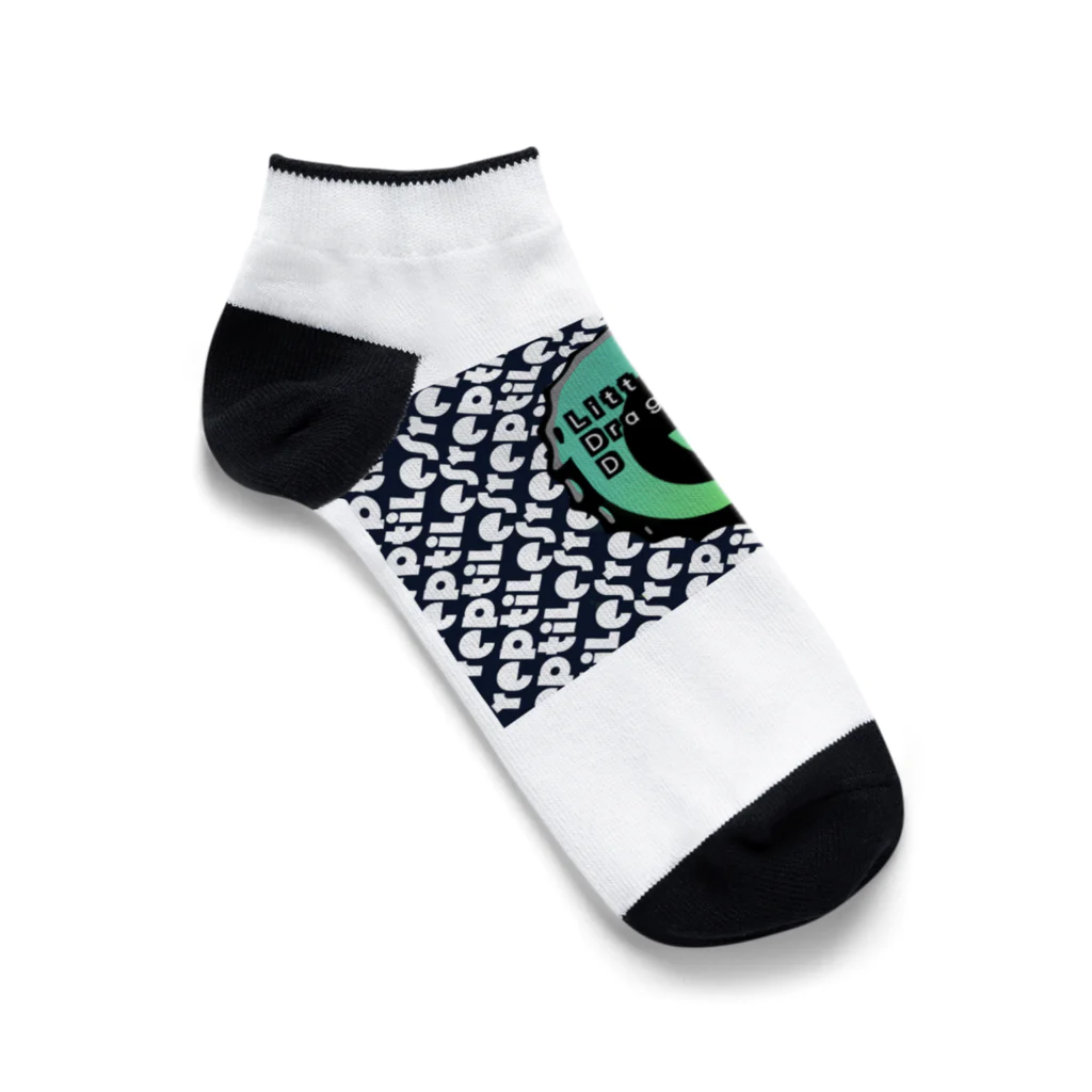 Licca's LickのLittle dragon's den shopグラフィック Ankle Socks