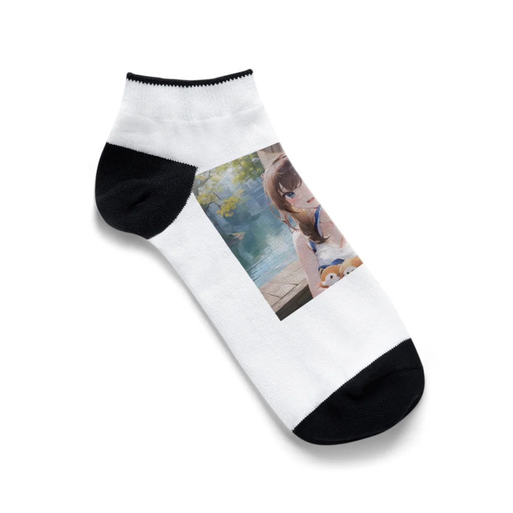 kariginuの森の物語 Ankle Socks