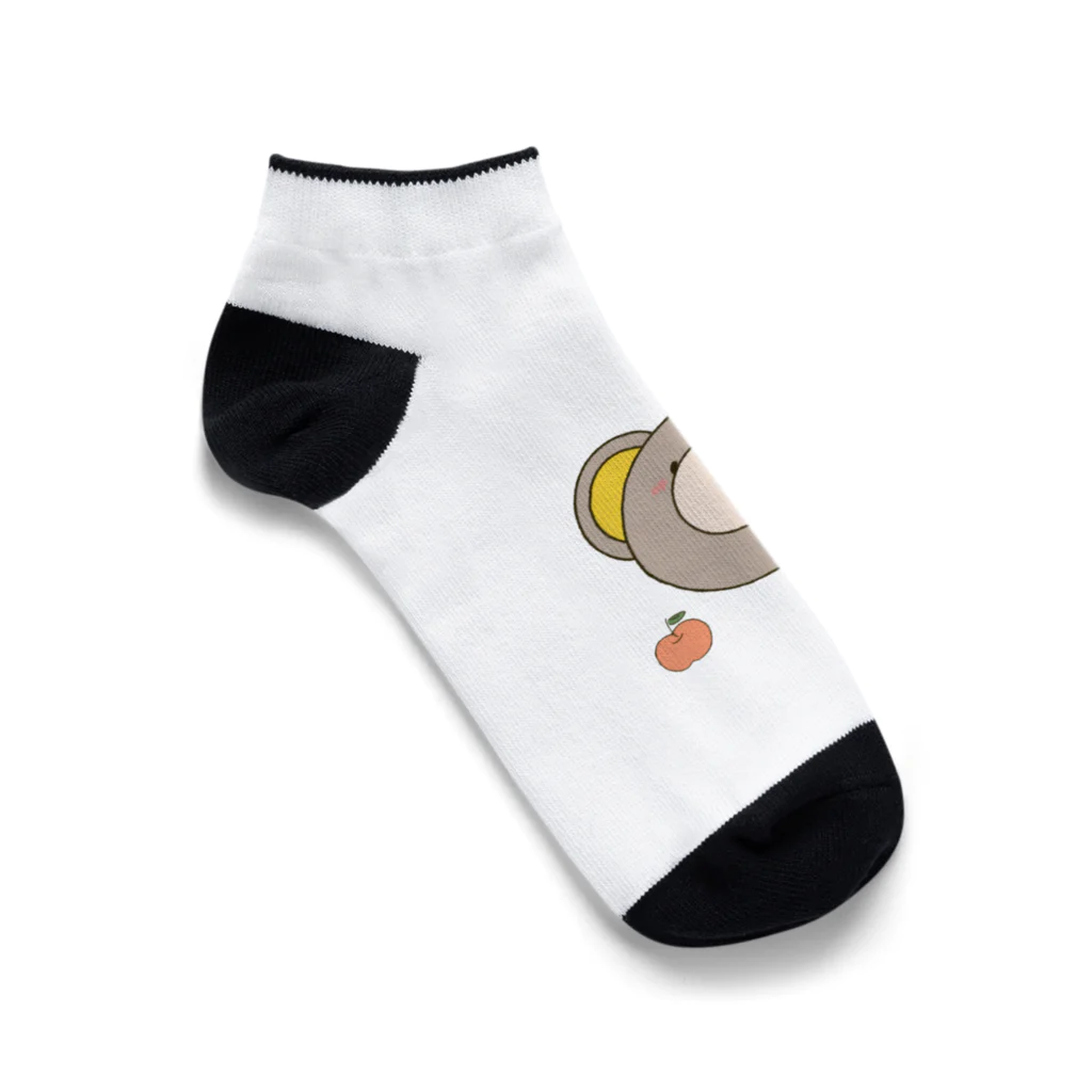 yutakaokaのゆるいくま Ankle Socks