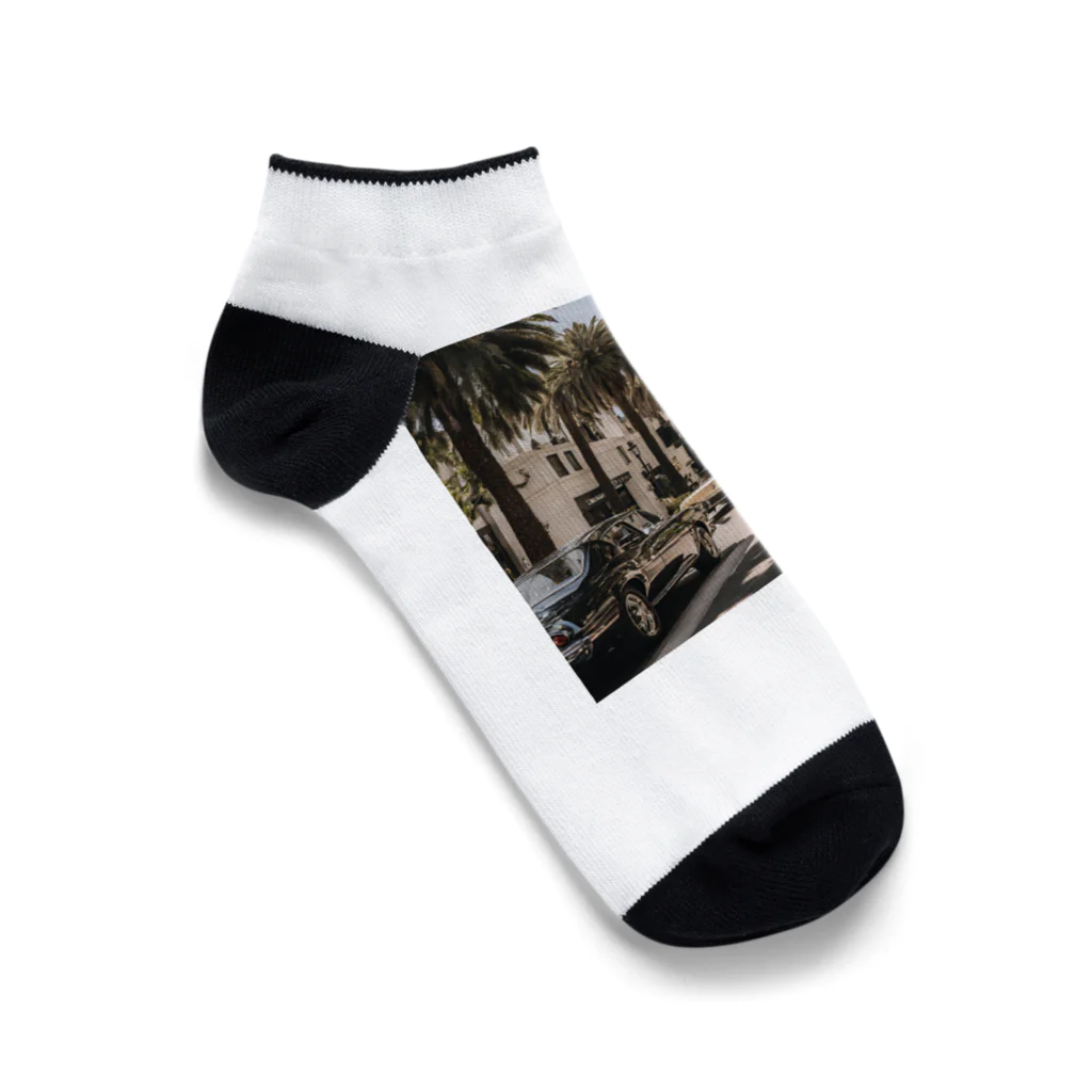 サーフサイドファッションのパームラインクルーズ Ankle Socks