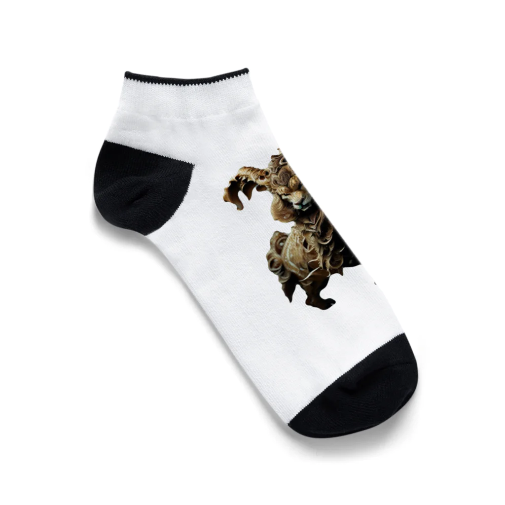 yayasuのキングオブライオン Ankle Socks