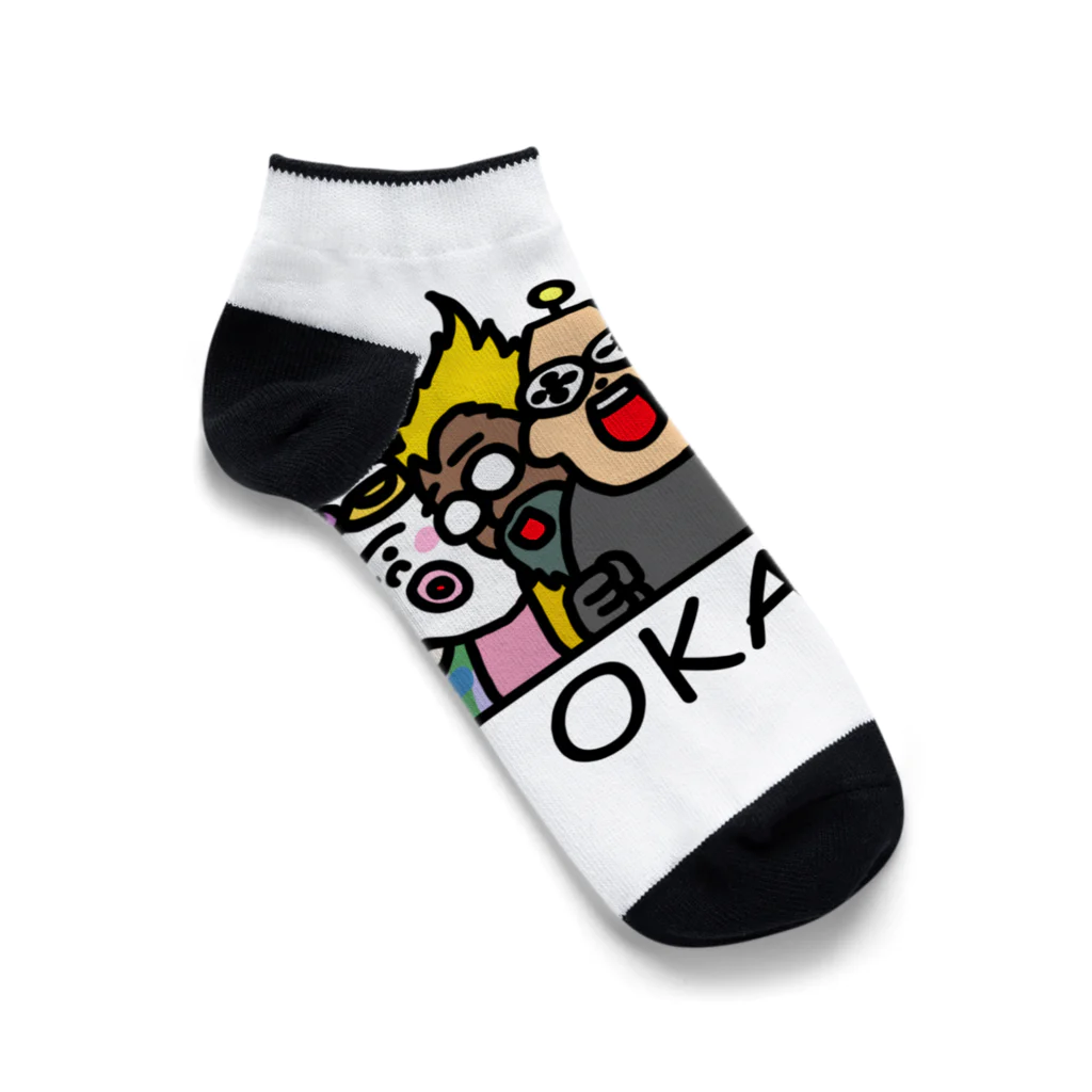 「岡様帝国」愛すべきグッズどもの2nd オカリンピック Ankle Socks