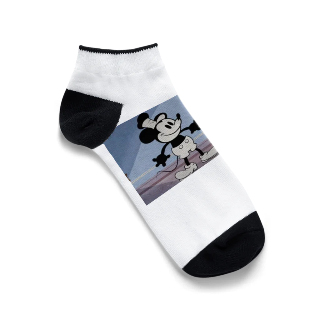 mickeymouse2024の【100個限定】懐かしのミッキー＆ミニー Ankle Socks