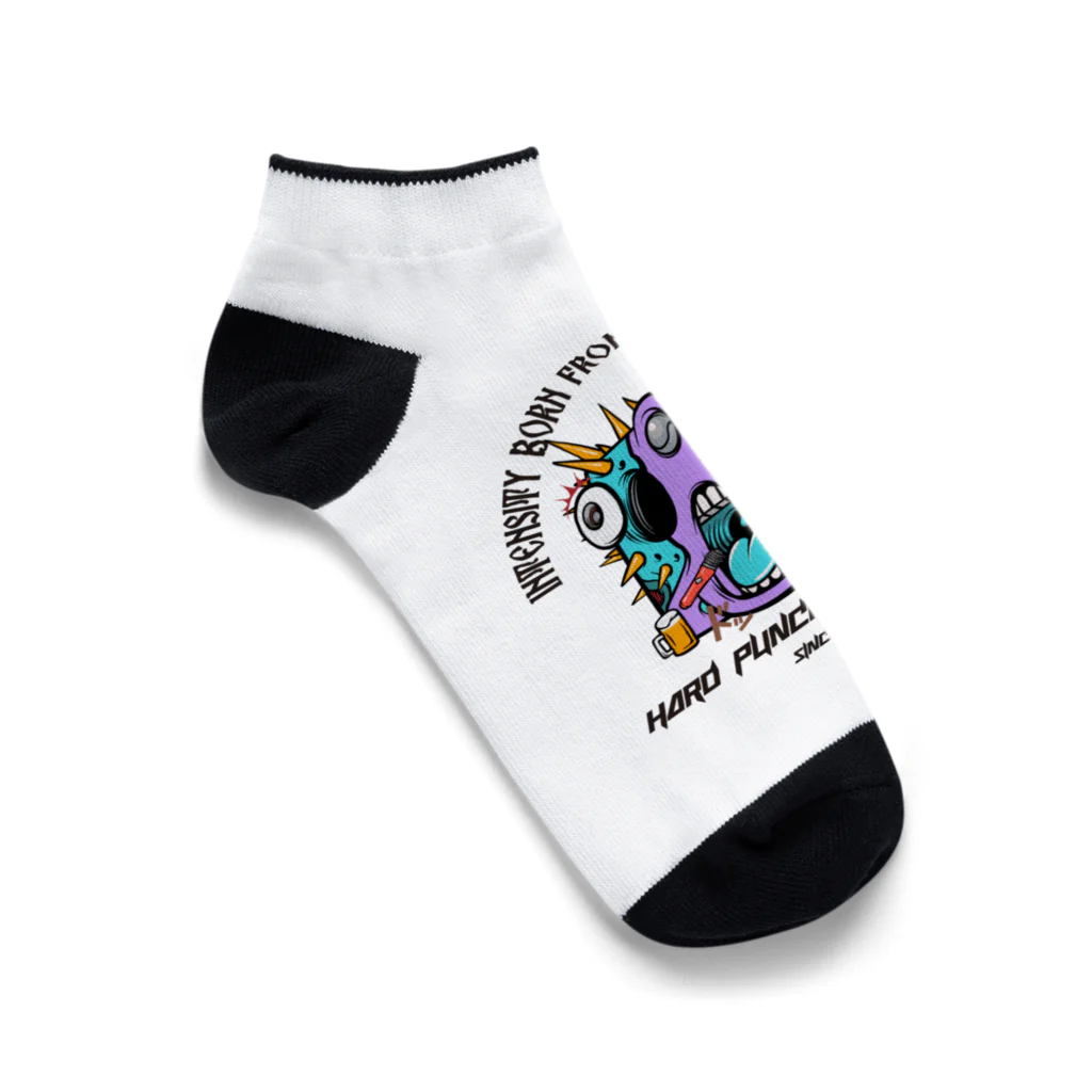 HPPJ-STYLEのCHAOSCUBE Ver.HPPJ_BK Ankle Socks