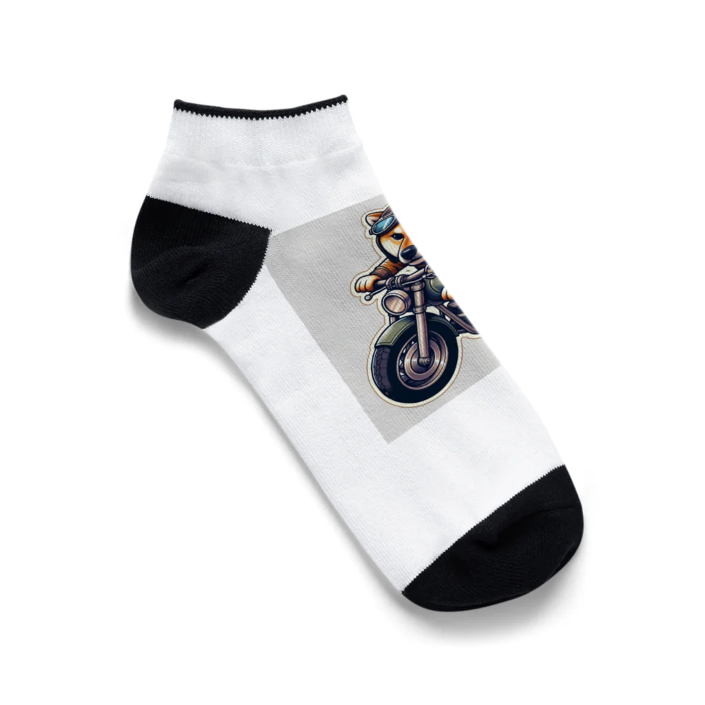 シバライダーロードの柴ライダーロードshiba31 Ankle Socks