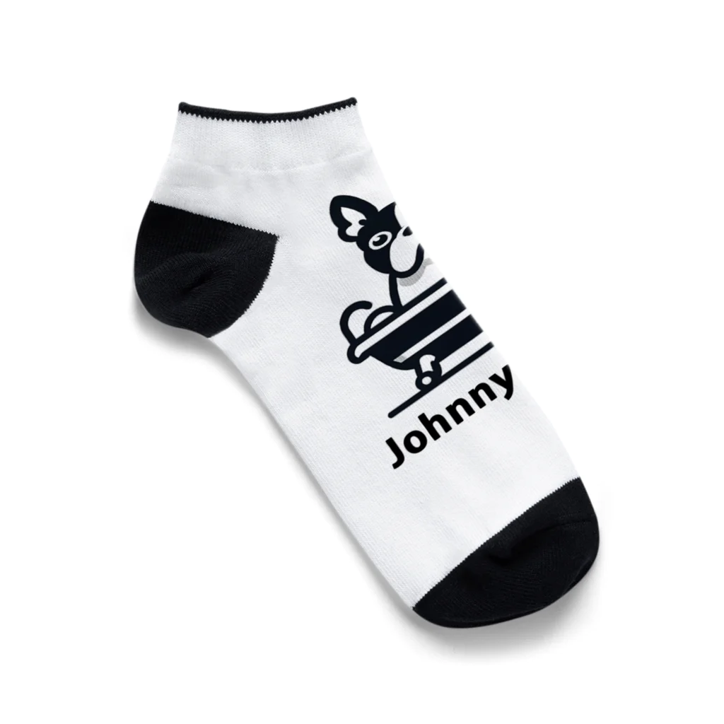 Johnny Frankie【公式】のJohnny_Frankie（ジョニー・フランキー）公式限定グッツ_17 Ankle Socks