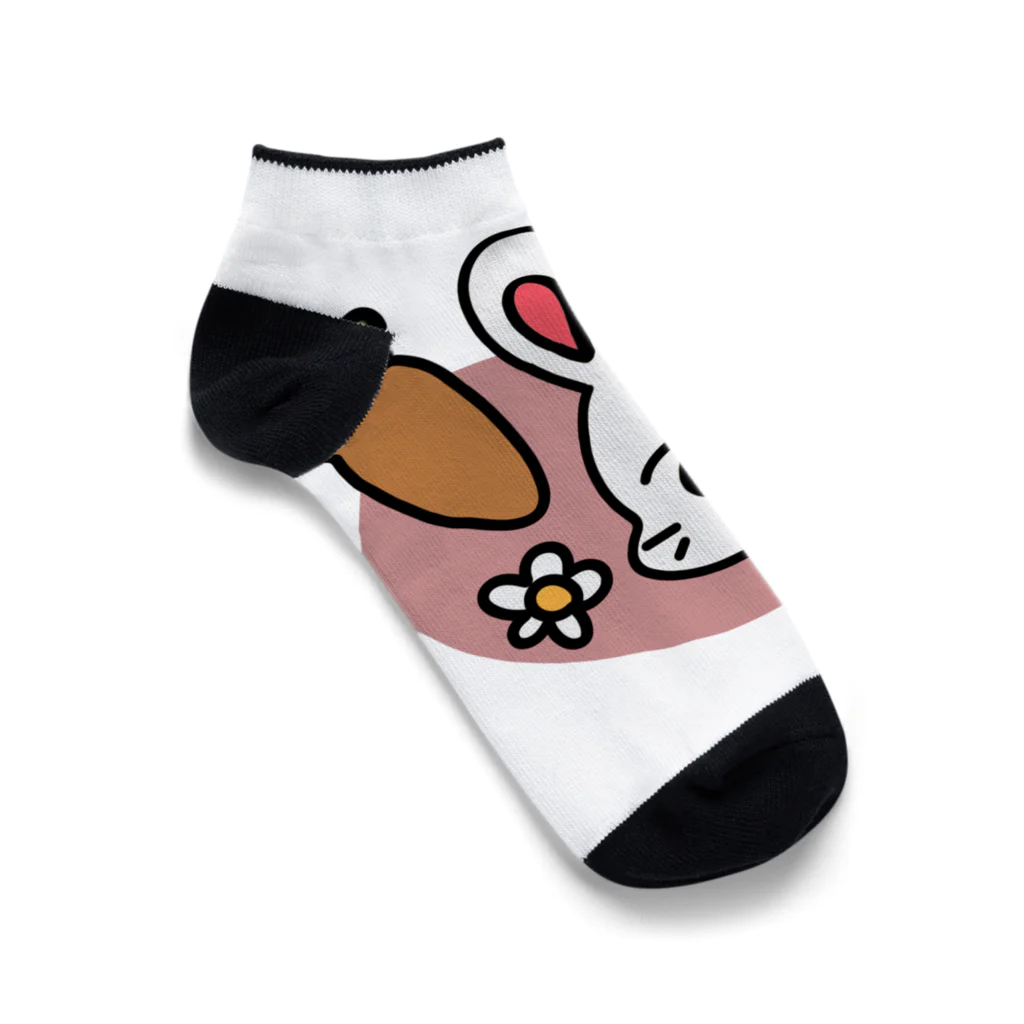  Nyuan - ニュアンのうさぎのウチャコ Ankle Socks