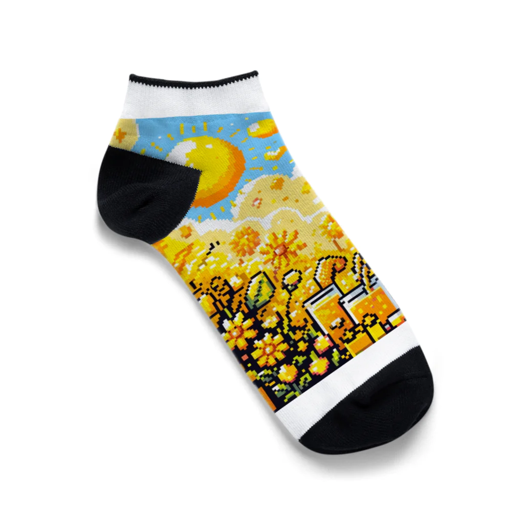 PiXΣLのvibrant yellow / type.1 Ankle Socks