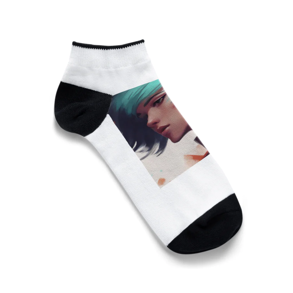 たてっぴのショップのボブカットのアイドル Ankle Socks