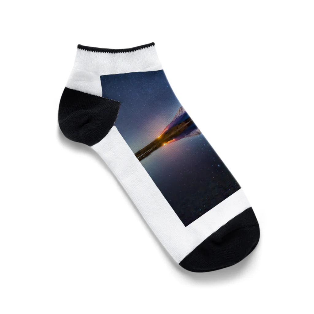 やさぴーの富士山 Ankle Socks