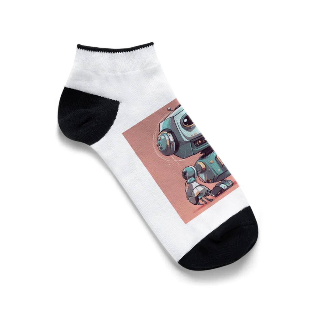 tooru0377のVuittonぽいロボットらしい Ankle Socks