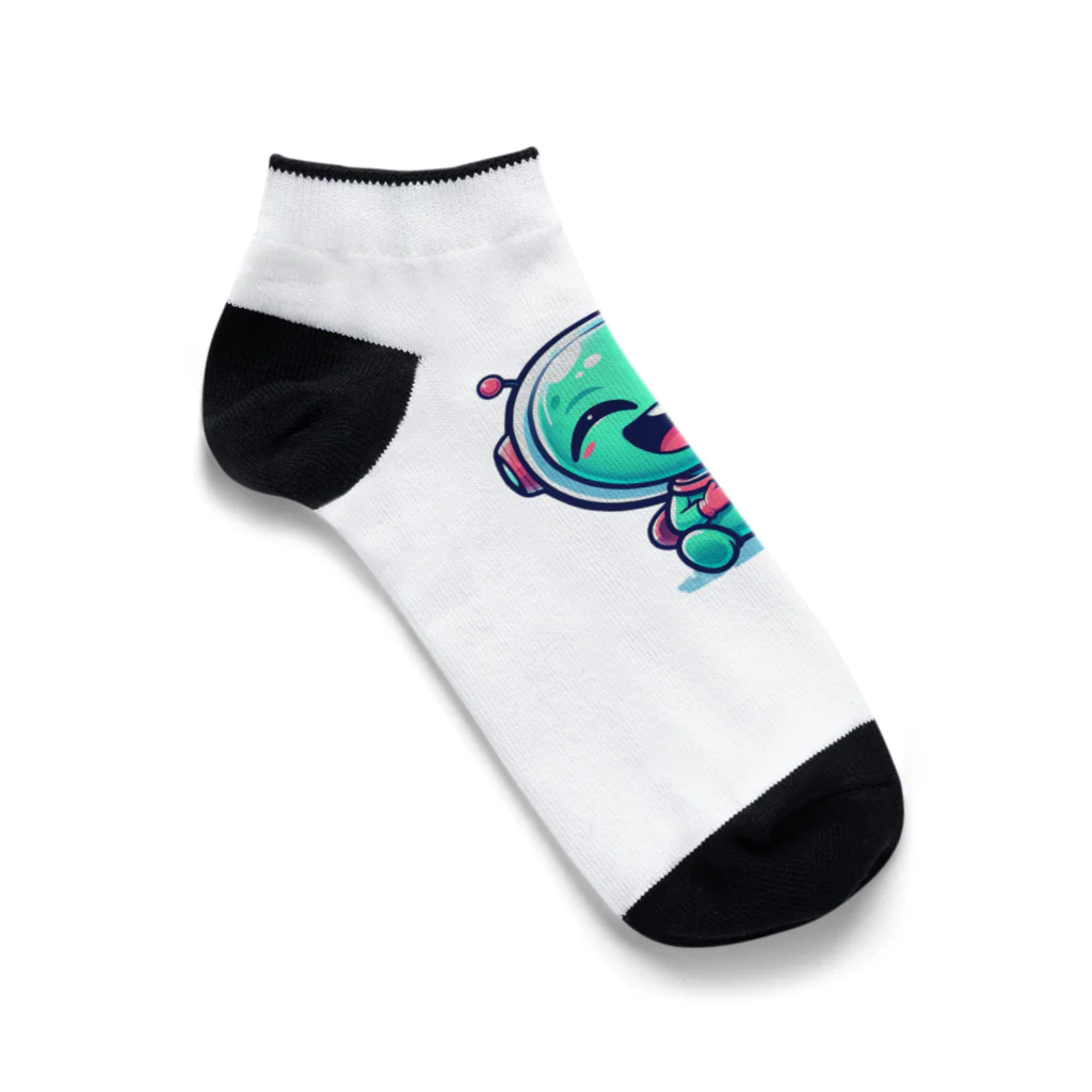 おふざけの爆笑宇宙人 Ankle Socks