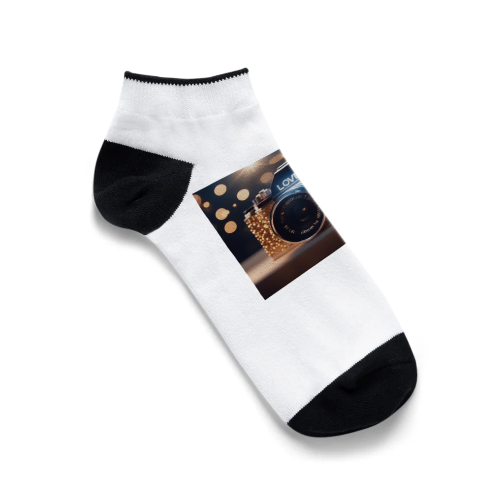 LOVEPOINTBOXのキラキラカメラ Ankle Socks