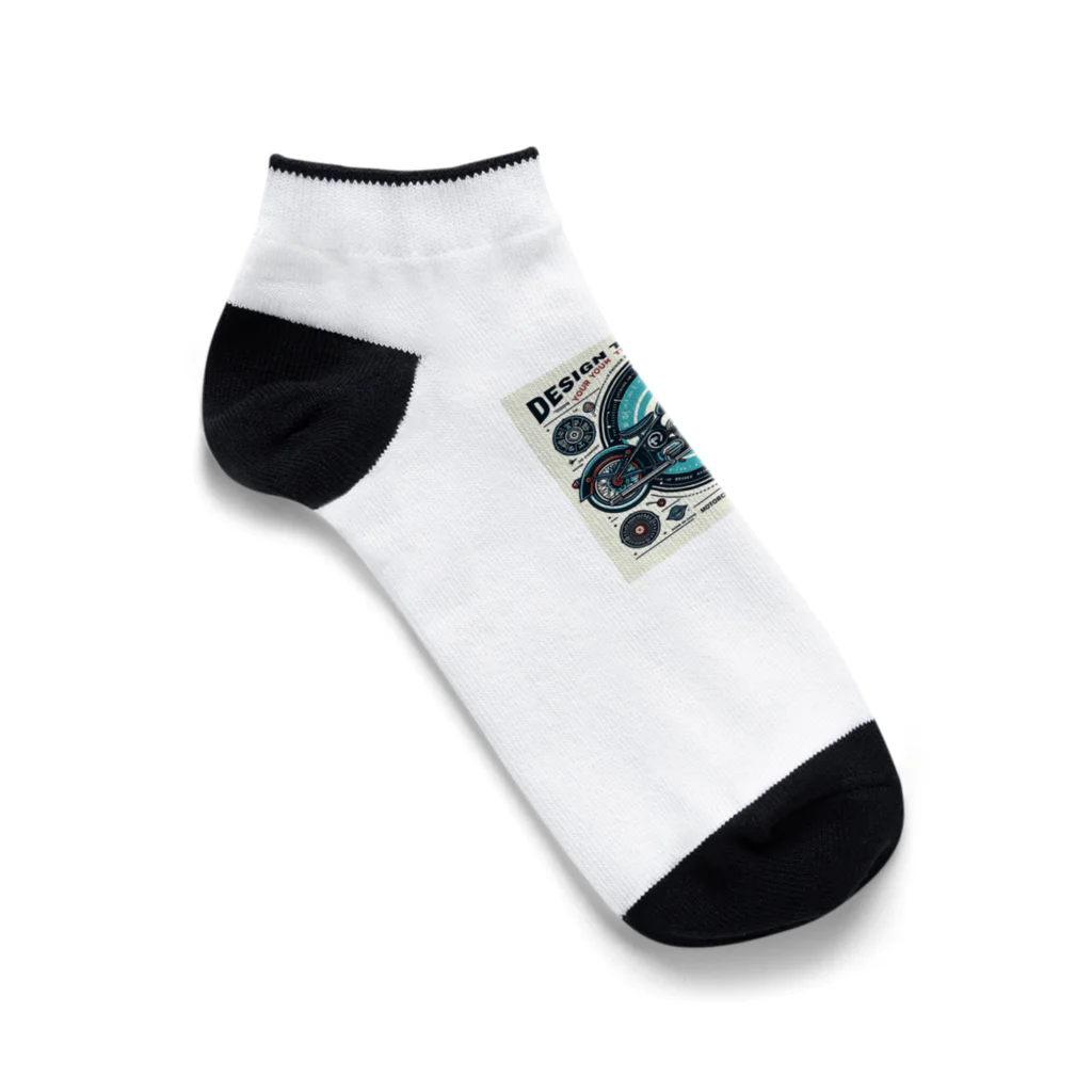 ライダーズのバイク愛好家 Ankle Socks