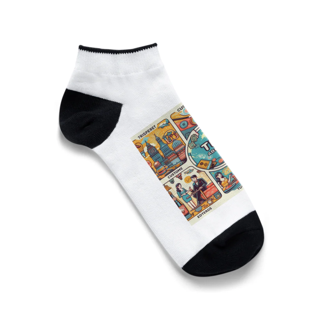 べっちまる | おでかけの流儀のTIP ABROAD Ankle Socks