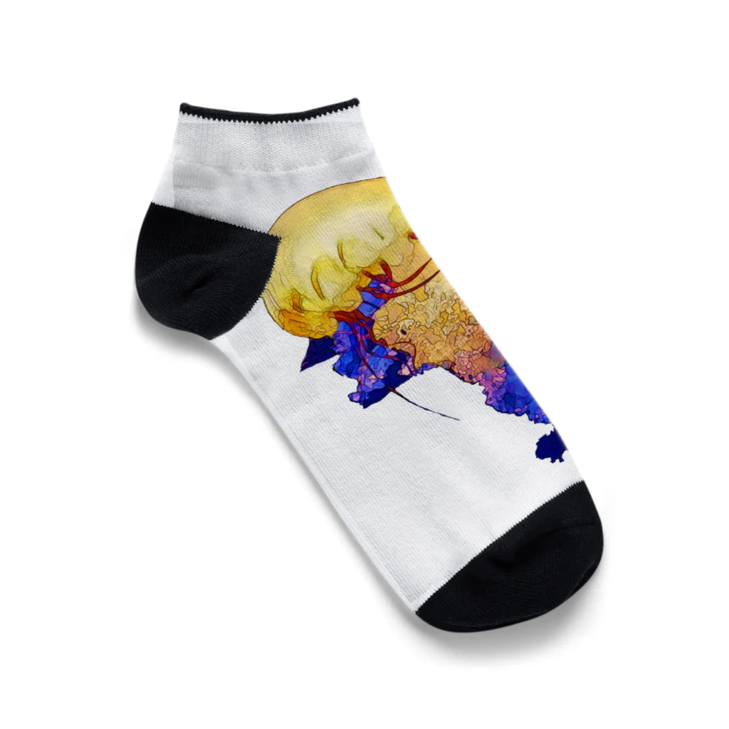 だいじょうぶのくらげ Ankle Socks