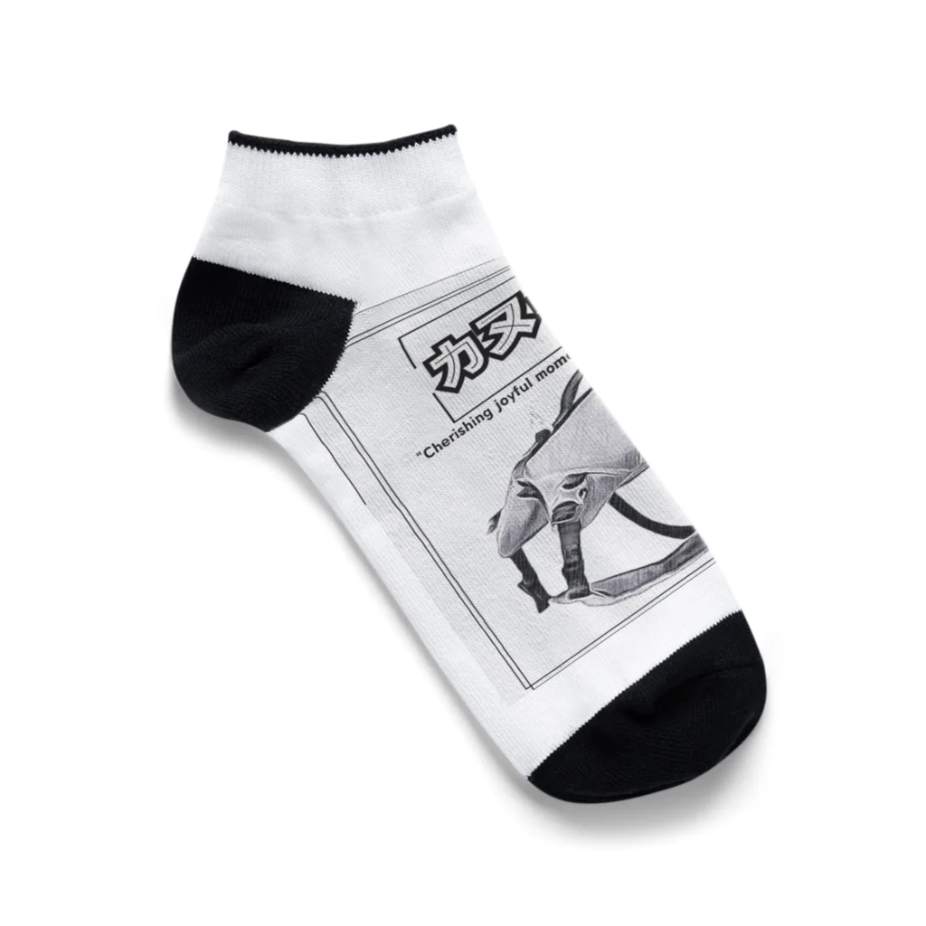 rokkakukikakuのカヌー犬　ライフジャケット Ankle Socks