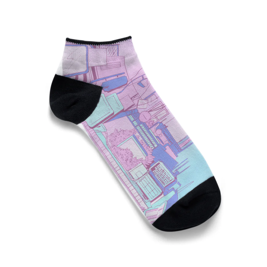 orange_honeyの風景 Ankle Socks