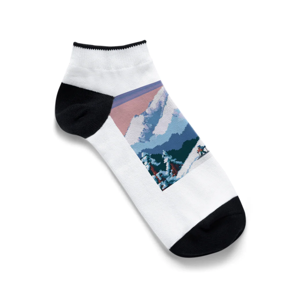 natori924のwinter sports Ankle Socks