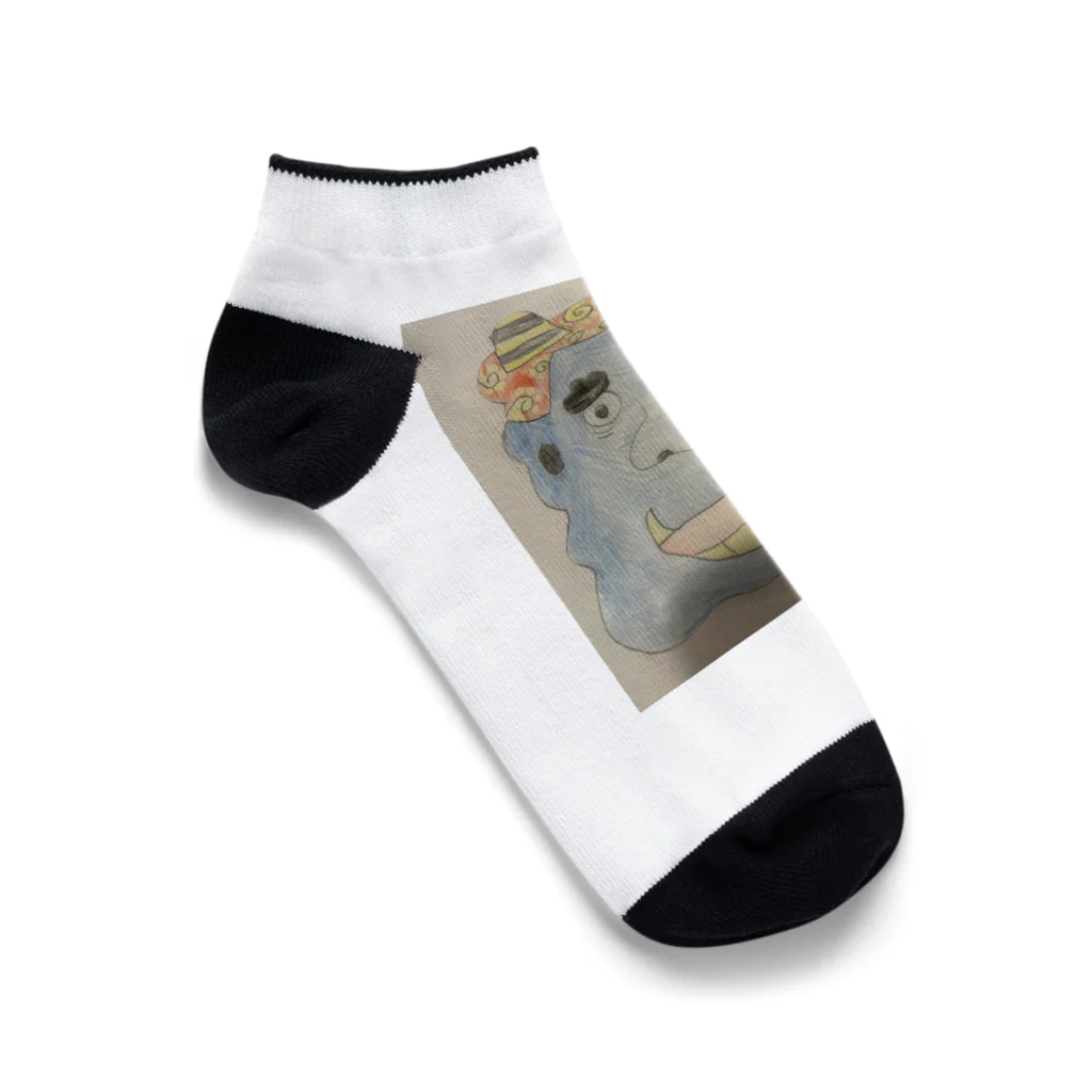 くっにーちゃんの青鬼さん Ankle Socks