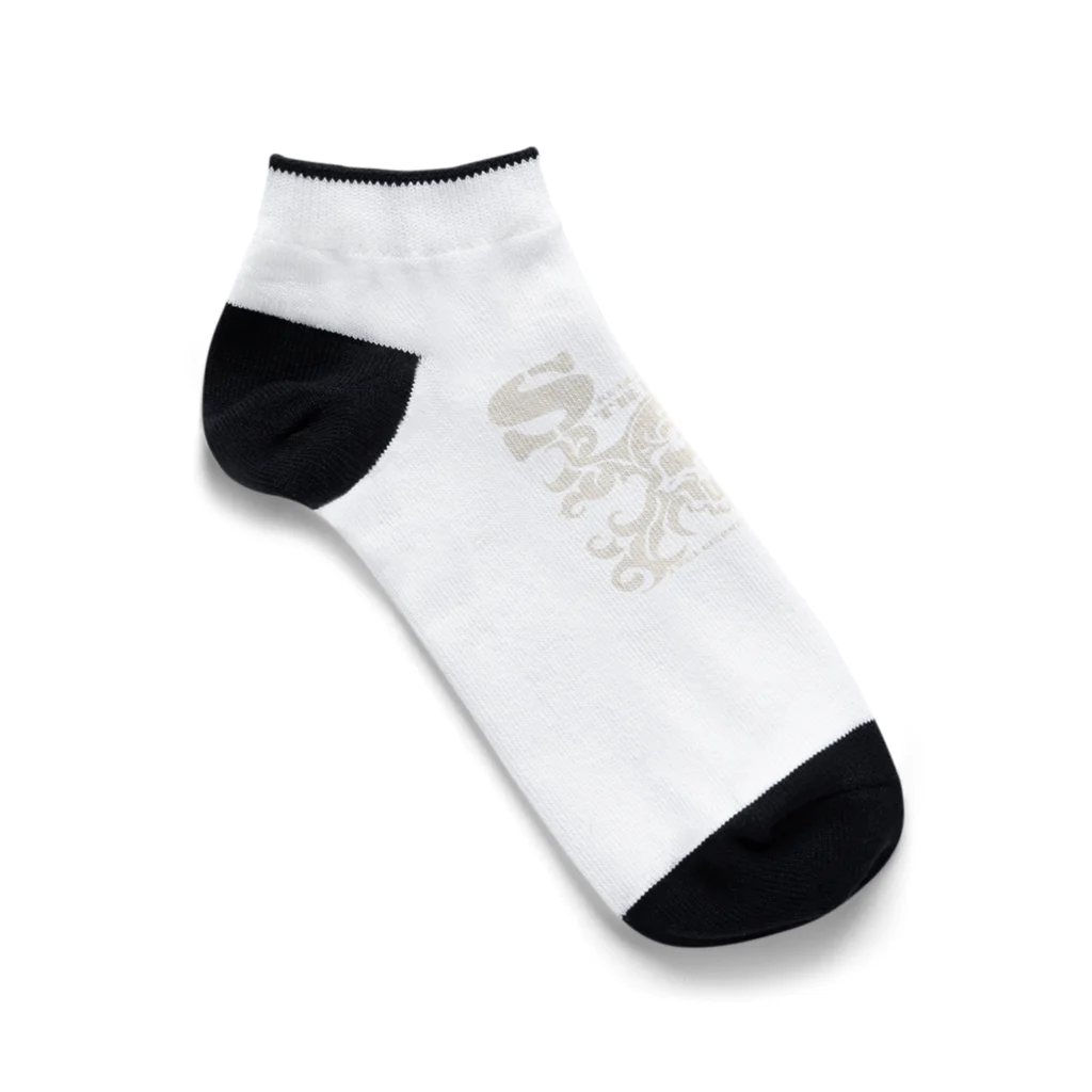 Ａ’ｚｗｏｒｋＳのSKULL&BONE TRIBAL WHT Ankle Socks