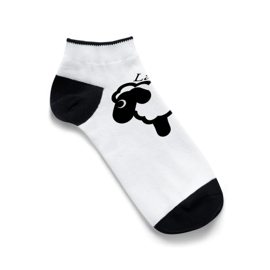 LambyのLamby背中ロゴシリーズ Ankle Socks