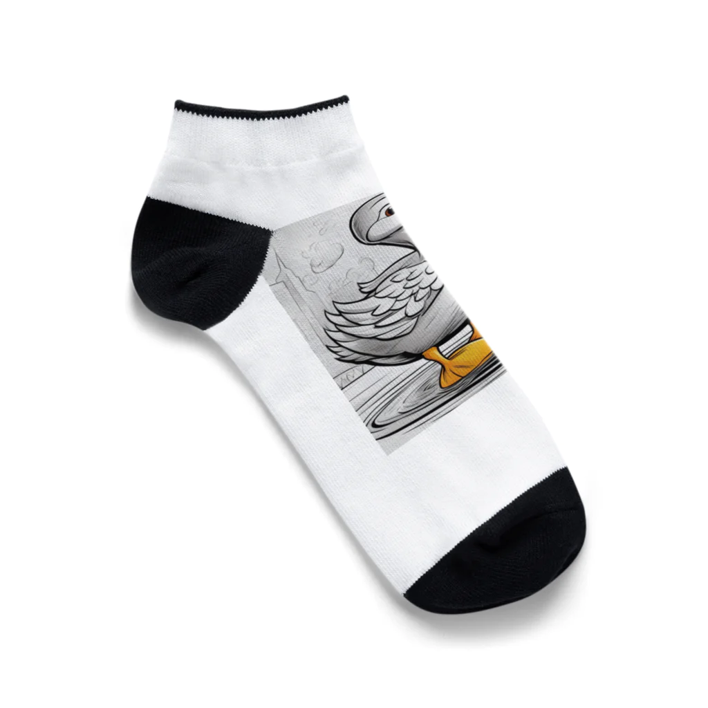 Kuntohのダックシリーズ6 Ankle Socks