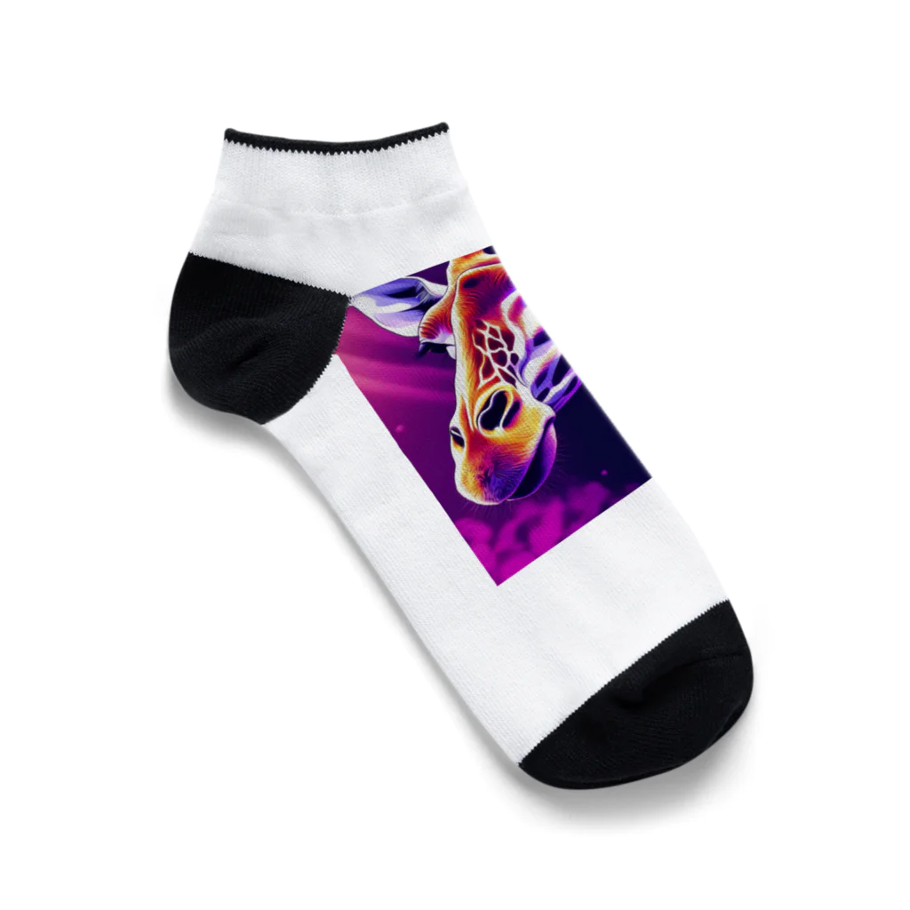 Goo!のキリン Ankle Socks