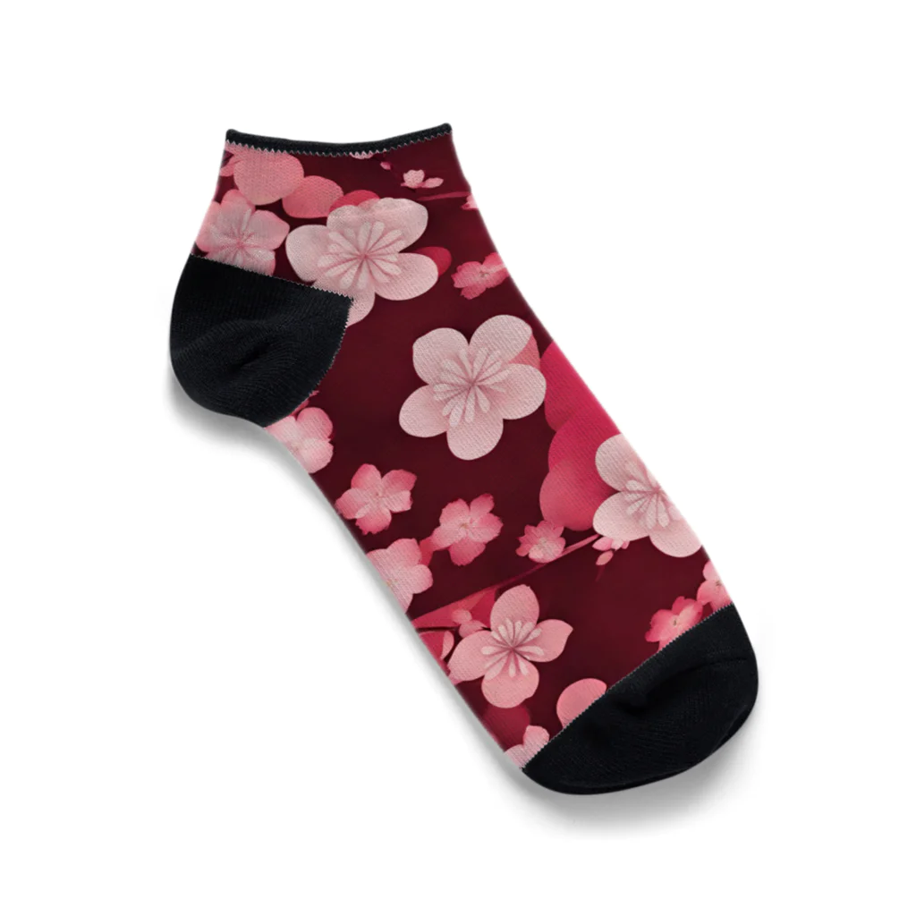 curtisの桜の花びら Ankle Socks