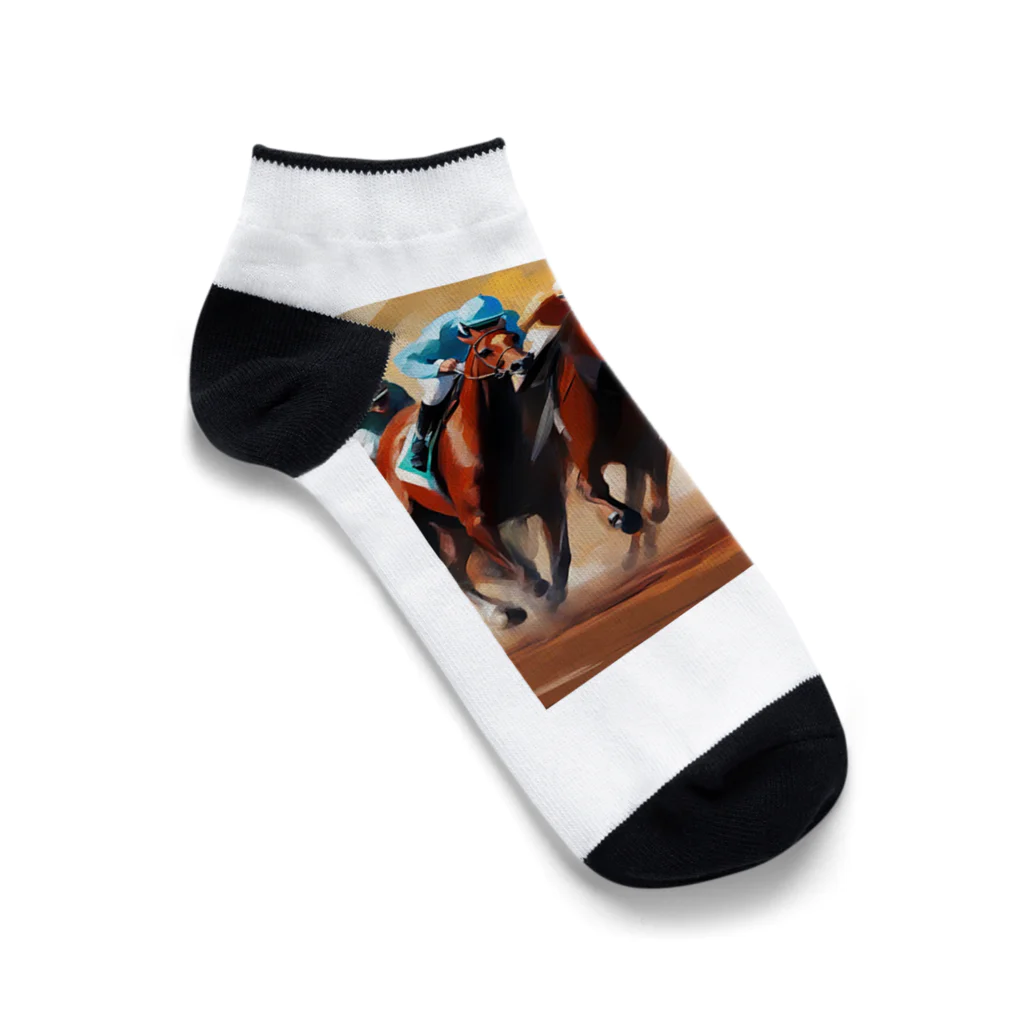 legendary horseの馬たちの力強さと競争心 Ankle Socks