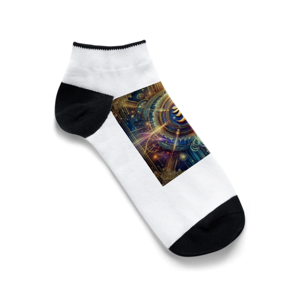 itohmaの梵字＋AI Ankle Socks