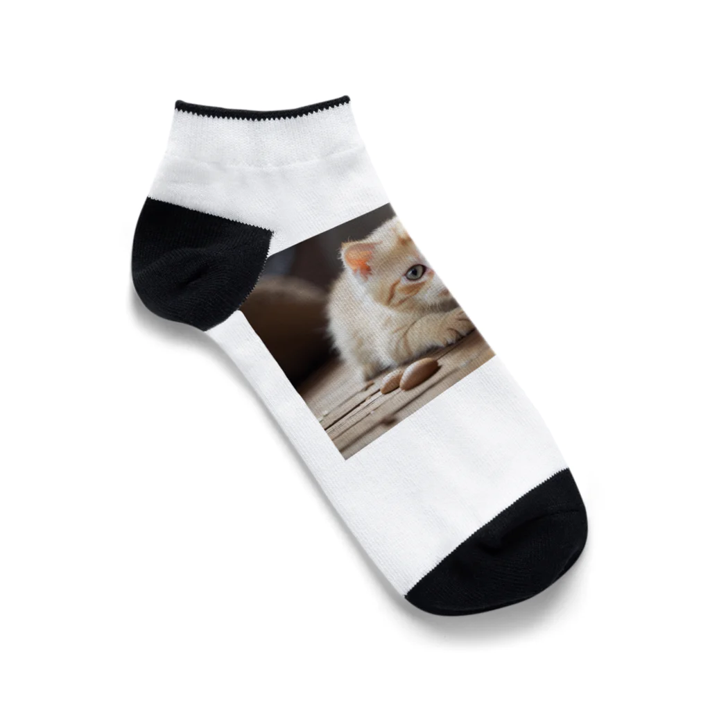 syuko5の癒しの猫ちゃん Ankle Socks